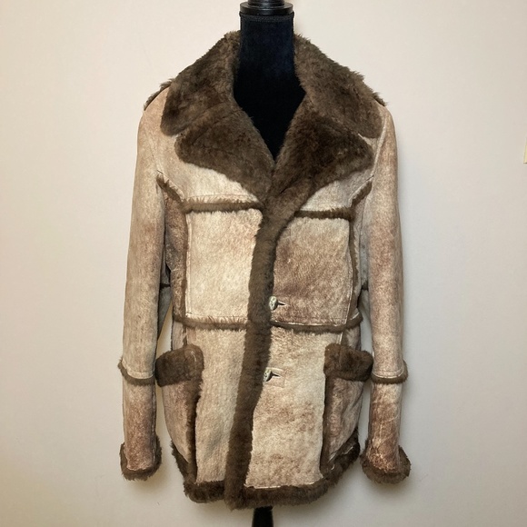 Villy Shraive Other - Vintage Shearling Coat, Size 42